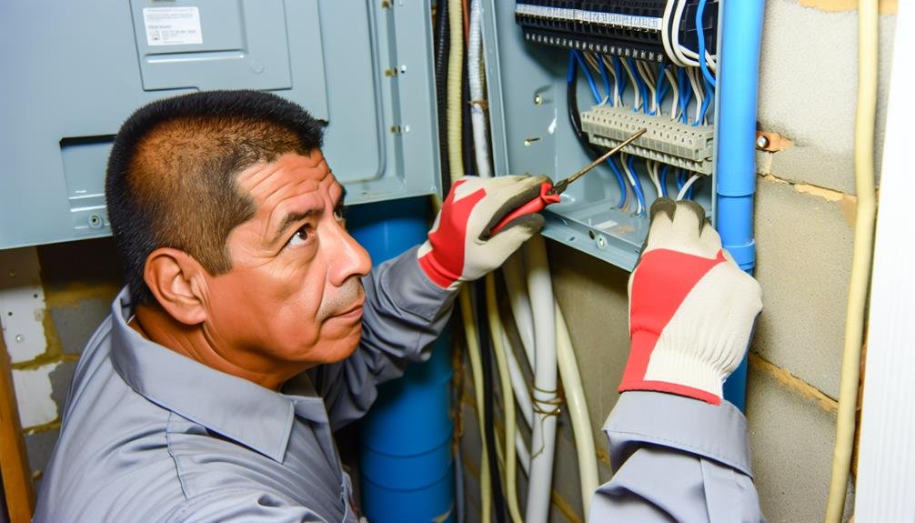 routine maintenance by qualified electricians